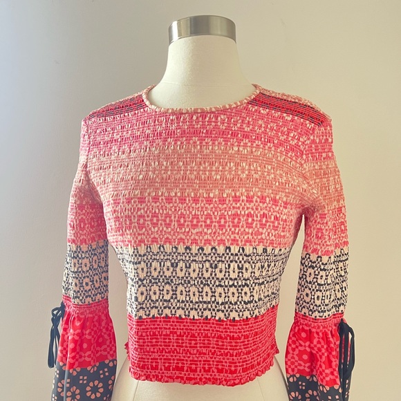 DEREK LAM 10 CROSBY 100% silk top - Picture 5 of 9